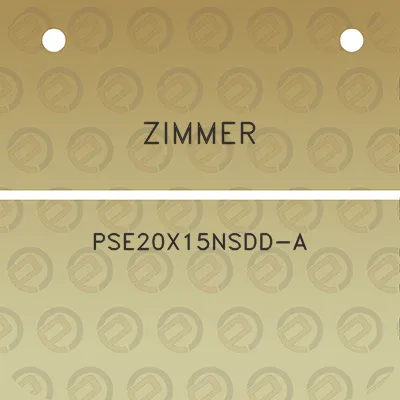 zimmer-pse20x15nsdd-a