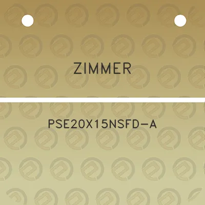 zimmer-pse20x15nsfd-a