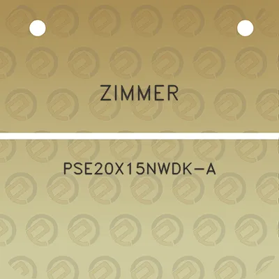 zimmer-pse20x15nwdk-a