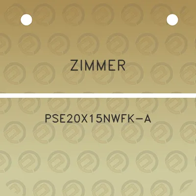 zimmer-pse20x15nwfk-a