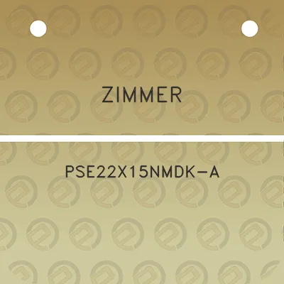 zimmer-pse22x15nmdk-a