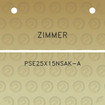 zimmer-pse25x15nsak-a