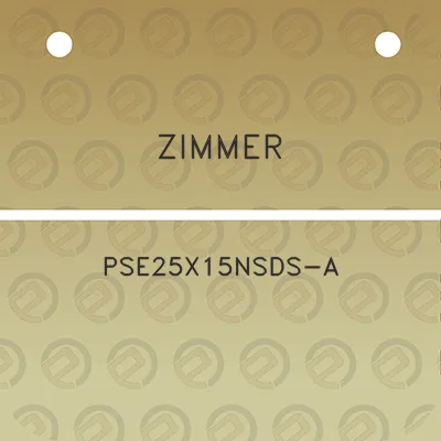 zimmer-pse25x15nsds-a