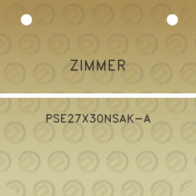 zimmer-pse27x30nsak-a