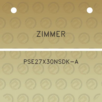 zimmer-pse27x30nsdk-a