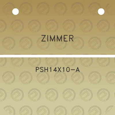 zimmer-psh14x10-a