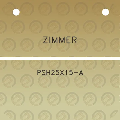 zimmer-psh25x15-a