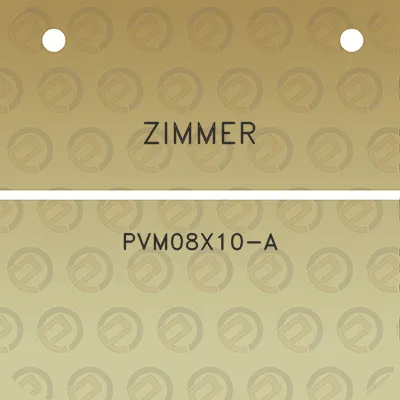 zimmer-pvm08x10-a