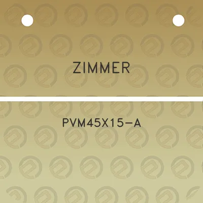 zimmer-pvm45x15-a