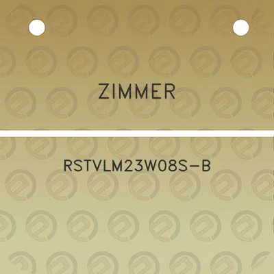 zimmer-rstvlm23w08s-b