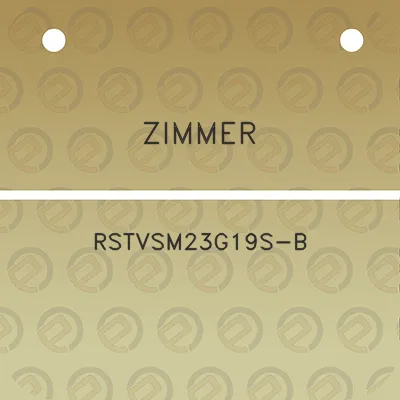 zimmer-rstvsm23g19s-b