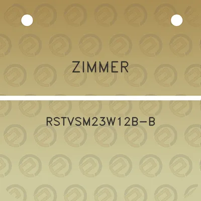 zimmer-rstvsm23w12b-b