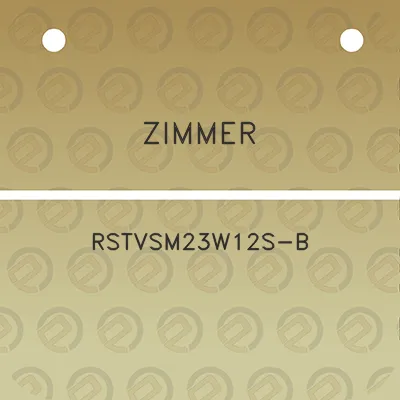 zimmer-rstvsm23w12s-b