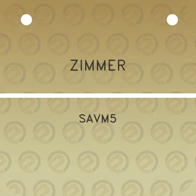 zimmer-savm5