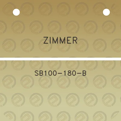 zimmer-sb100-180-b