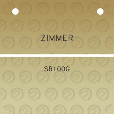 zimmer-sb100g