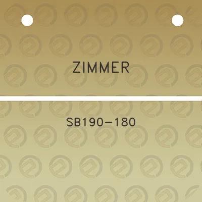 zimmer-sb190-180