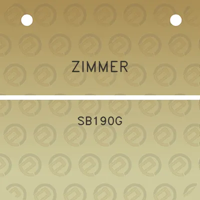 zimmer-sb190g