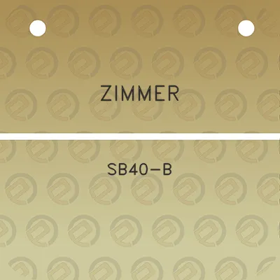 zimmer-sb40-b