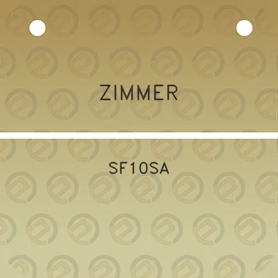 zimmer-sf10sa