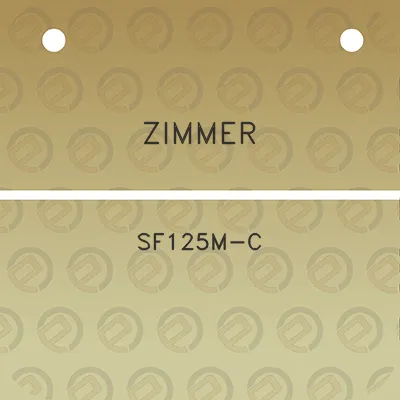 zimmer-sf125m-c