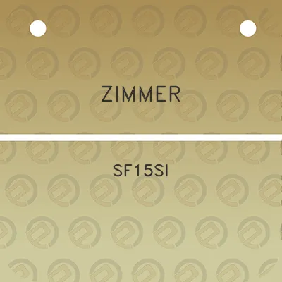 zimmer-sf15si