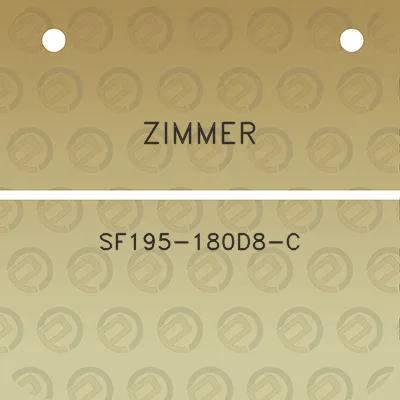 zimmer-sf195-180d8-c