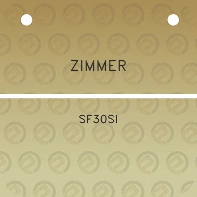 zimmer-sf30si