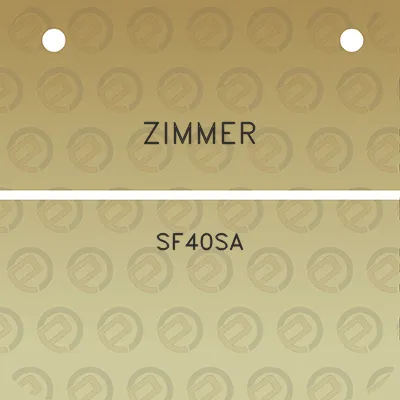 zimmer-sf40sa