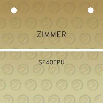 zimmer-sf40tpu