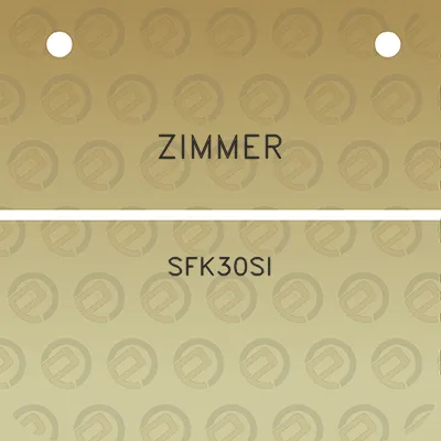 zimmer-sfk30si