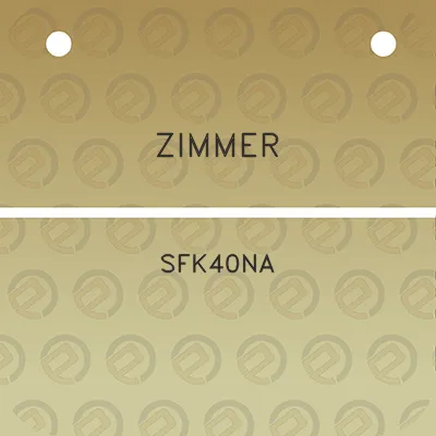 zimmer-sfk40na