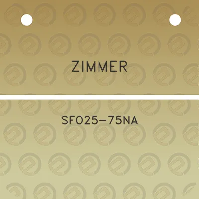 zimmer-sfo25-75na