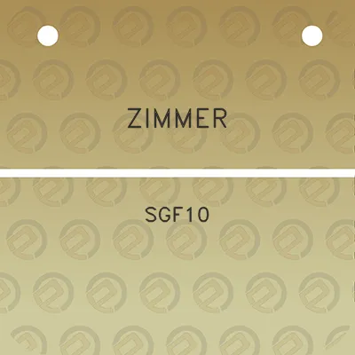 zimmer-sgf10