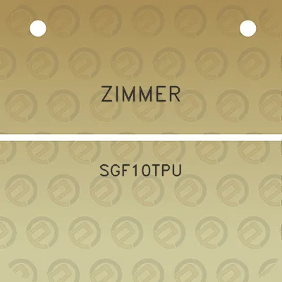 zimmer-sgf10tpu