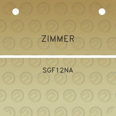 zimmer-sgf12na