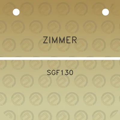 zimmer-sgf130