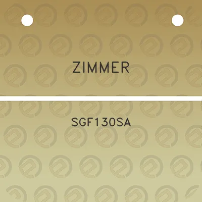 zimmer-sgf130sa