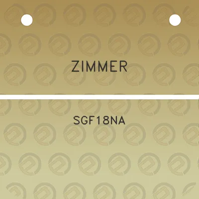 zimmer-sgf18na