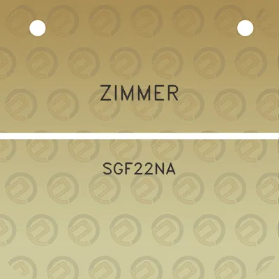 zimmer-sgf22na