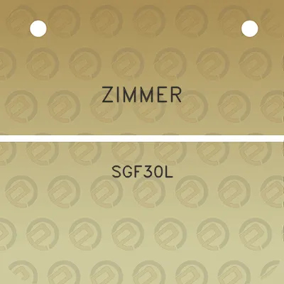 zimmer-sgf30l