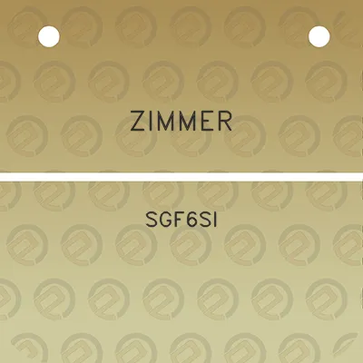 zimmer-sgf6si