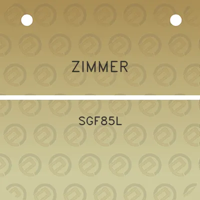 zimmer-sgf85l