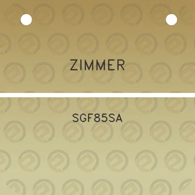 zimmer-sgf85sa