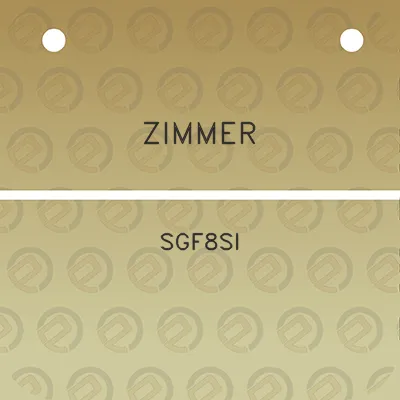 zimmer-sgf8si