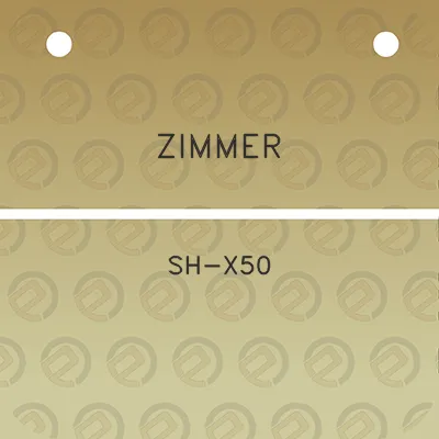 zimmer-sh-x50