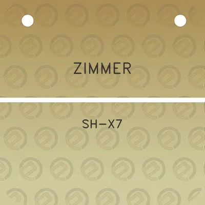 zimmer-sh-x7