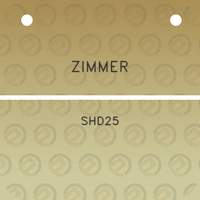 zimmer-shd25