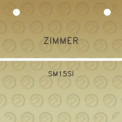 zimmer-sm15si