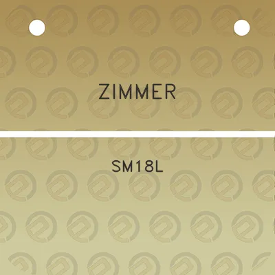 zimmer-sm18l